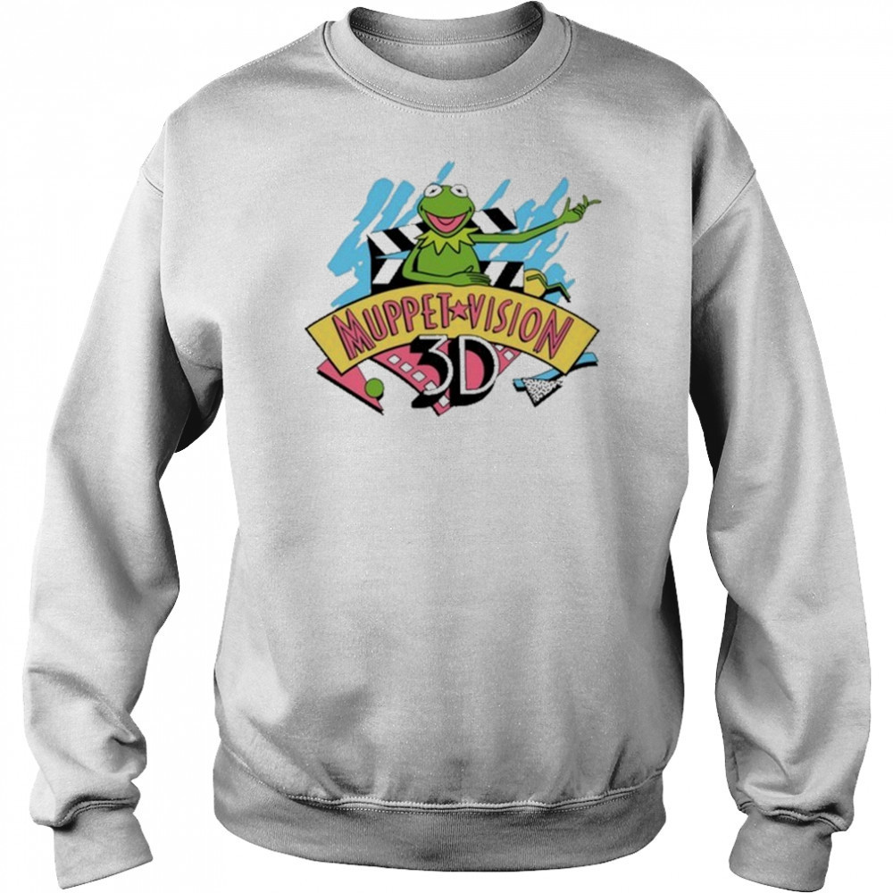 Frog The Kermit Muppet Vision 3D T-shirt Sweatshirt