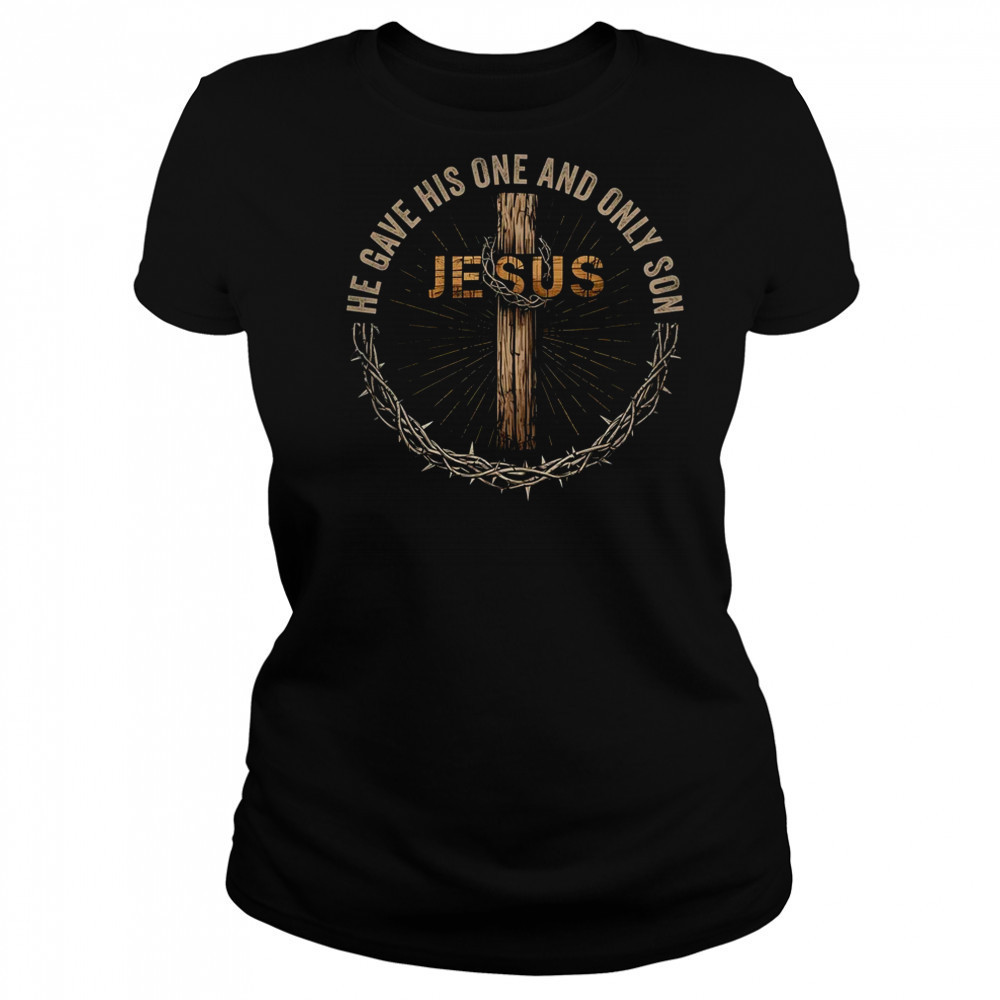 Jesus Christian Cross Bible John 316 Reflection shirt Women's T-shirt