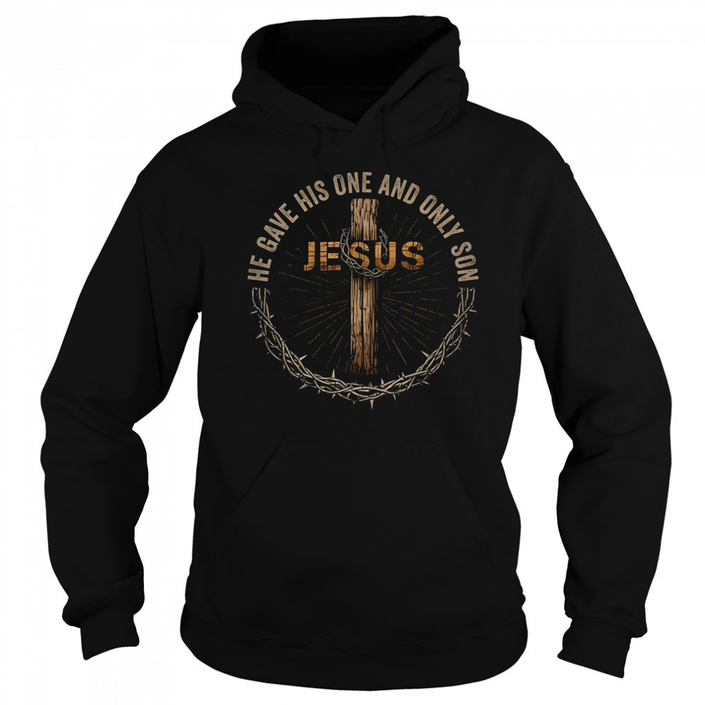 Jesus Christian Cross Bible John 316 Reflection shirt Hoodie