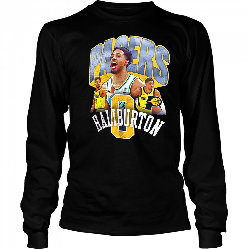 Tyrese Haliburton Indiana Pacers Notorious 4.0 NBA Basketball shirt Long Sleeved