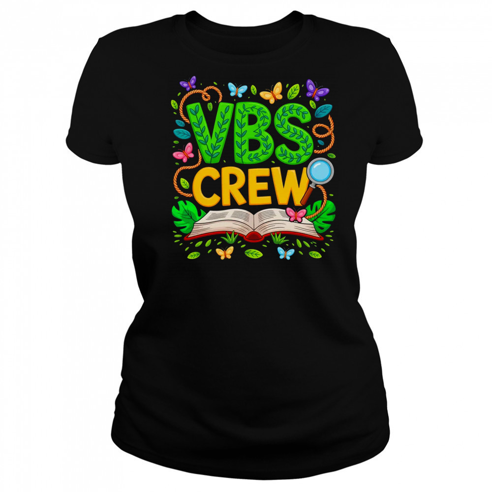 VBS Crew Camp Youth 2025 Magnified Insects Adventure Squad shirt Women's T-shirt