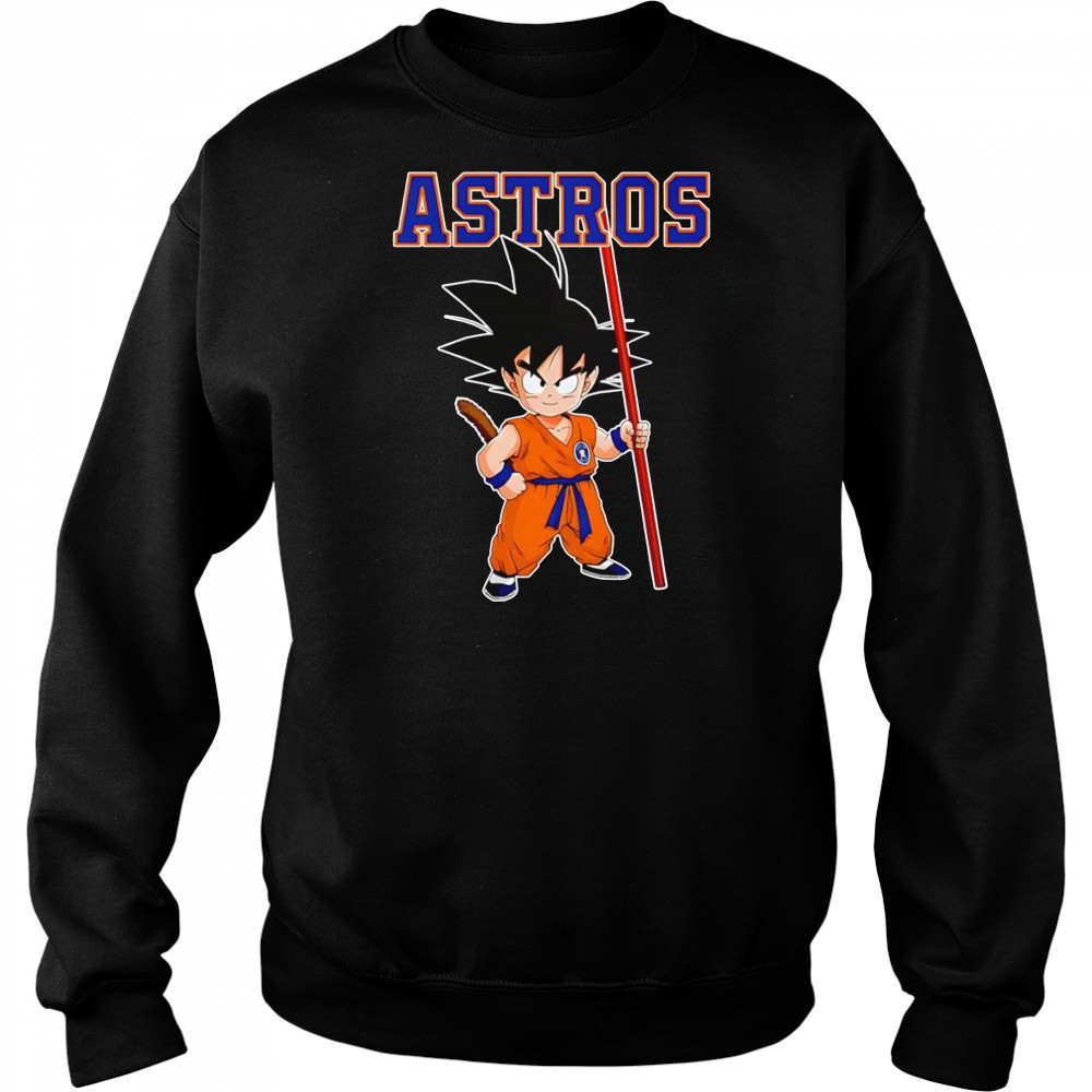 Son Goku Dragon Ball Houston Astros shirt Sweatshirt