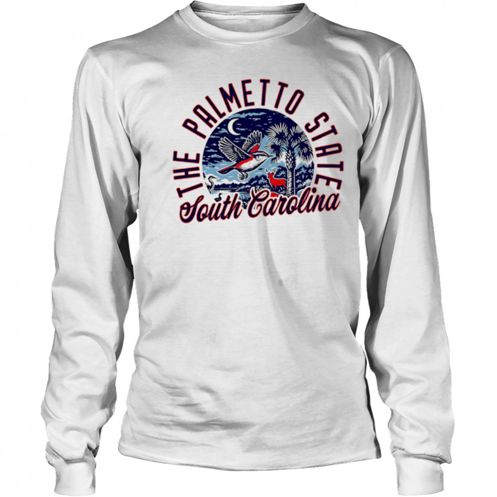 The Palmetto State South Carolina Skyline Sunset shirt Long Sleeved