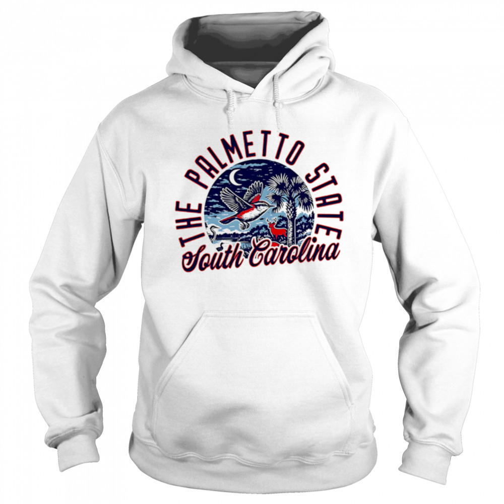 The Palmetto State South Carolina Skyline Sunset shirt Hoodie