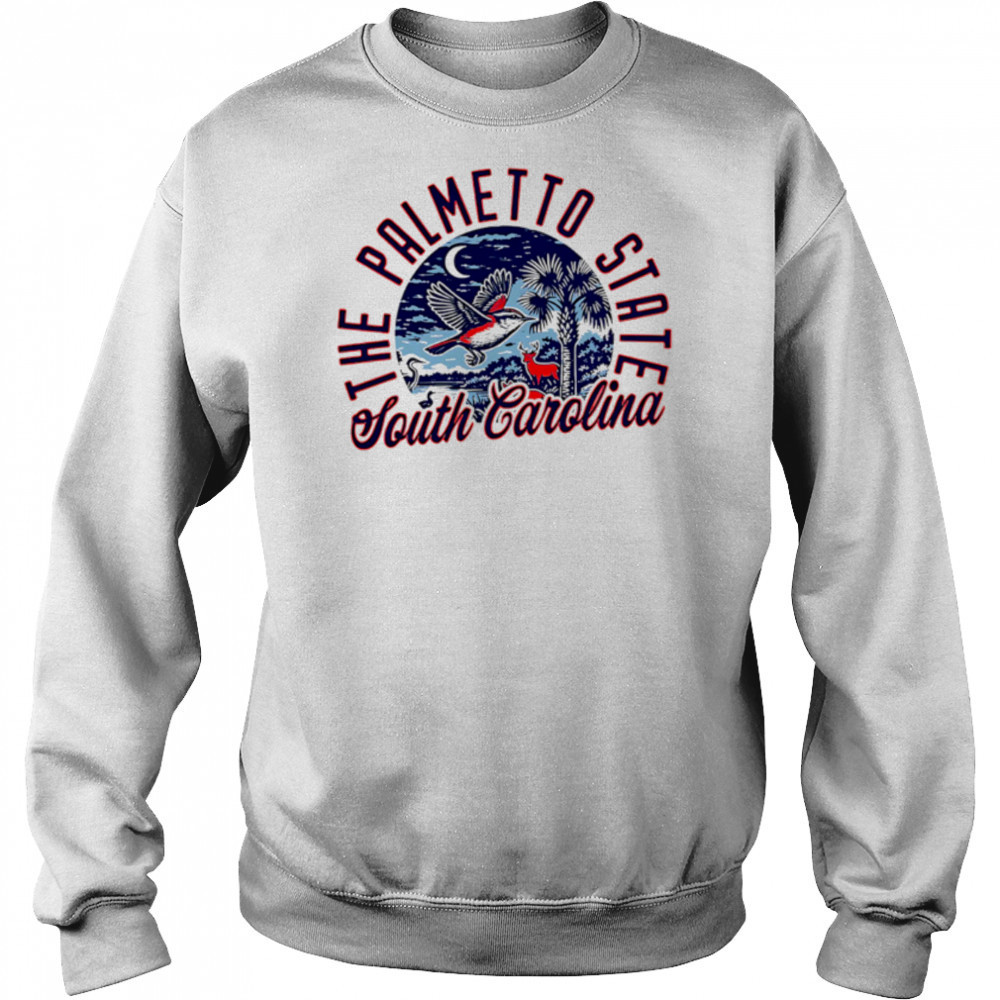 The Palmetto State South Carolina Skyline Sunset shirt Sweatshirt