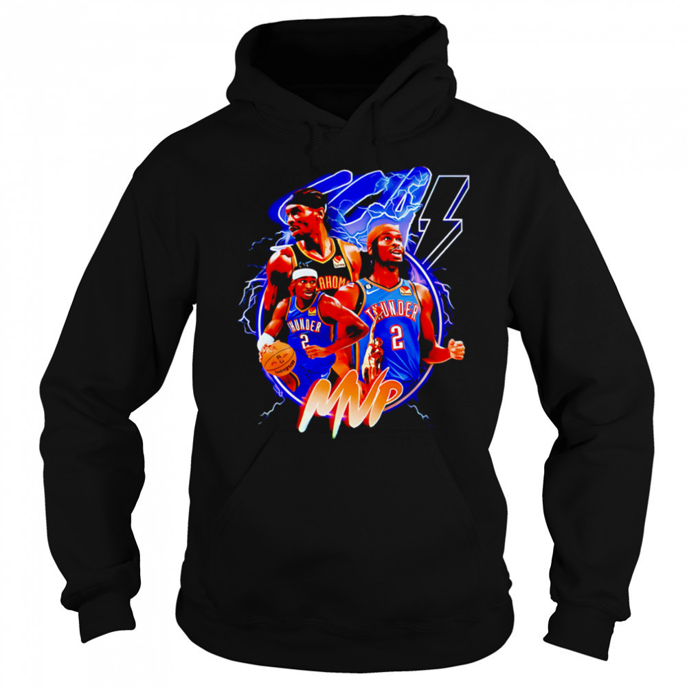 Shai Gilgeous-Alexander MVP Thunder shirt Hoodie