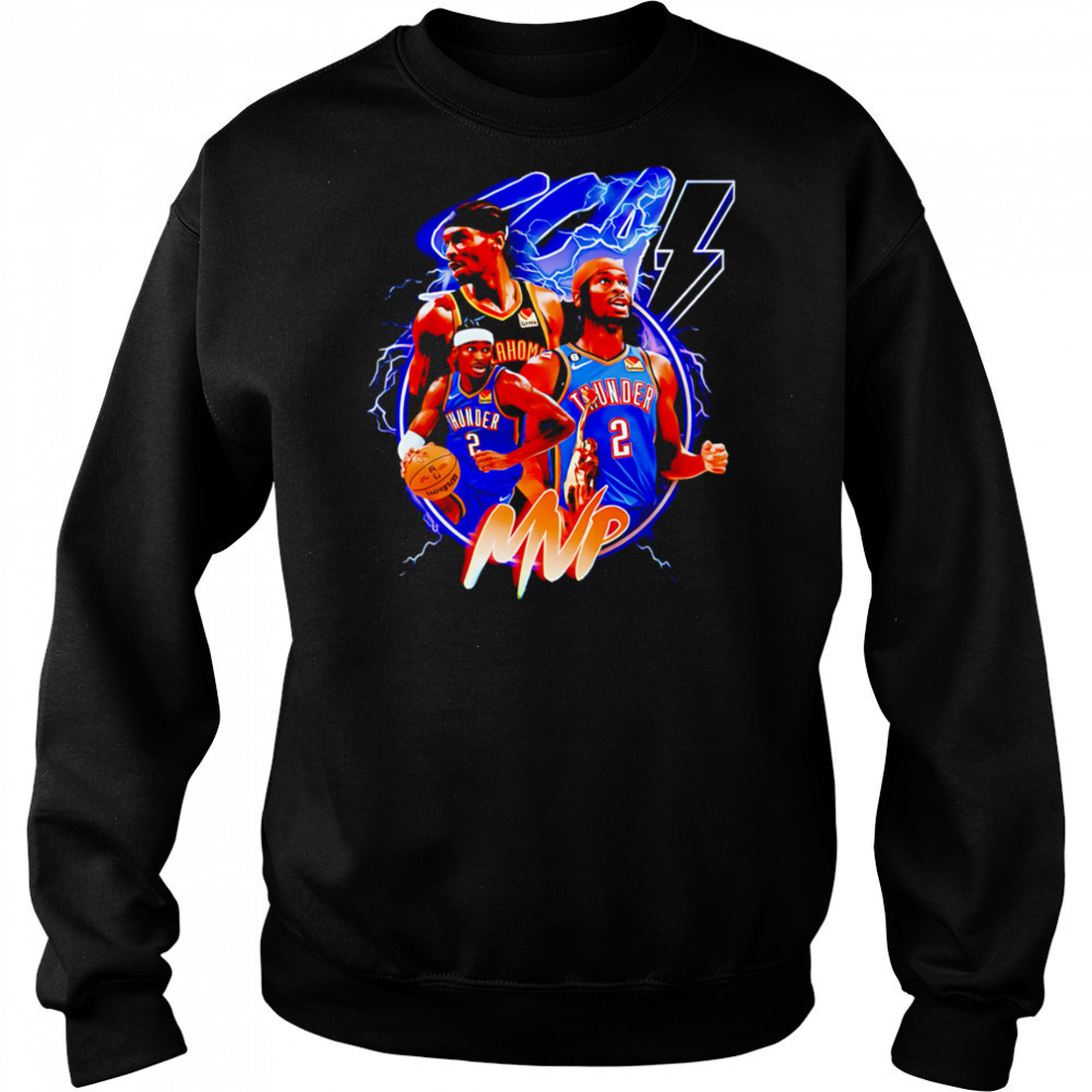 Shai Gilgeous-Alexander MVP Thunder shirt Sweatshirt