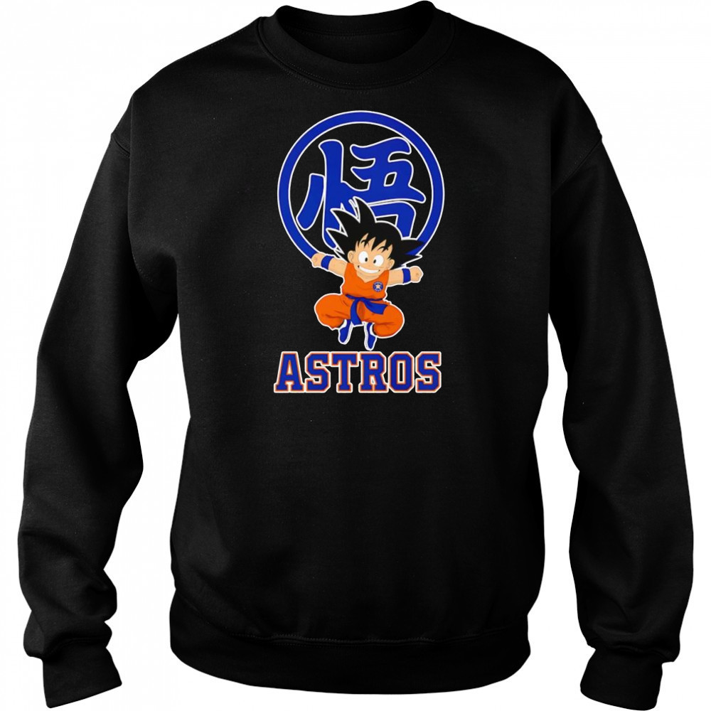 Son Goku Houston Astros Japanese shirt Sweatshirt