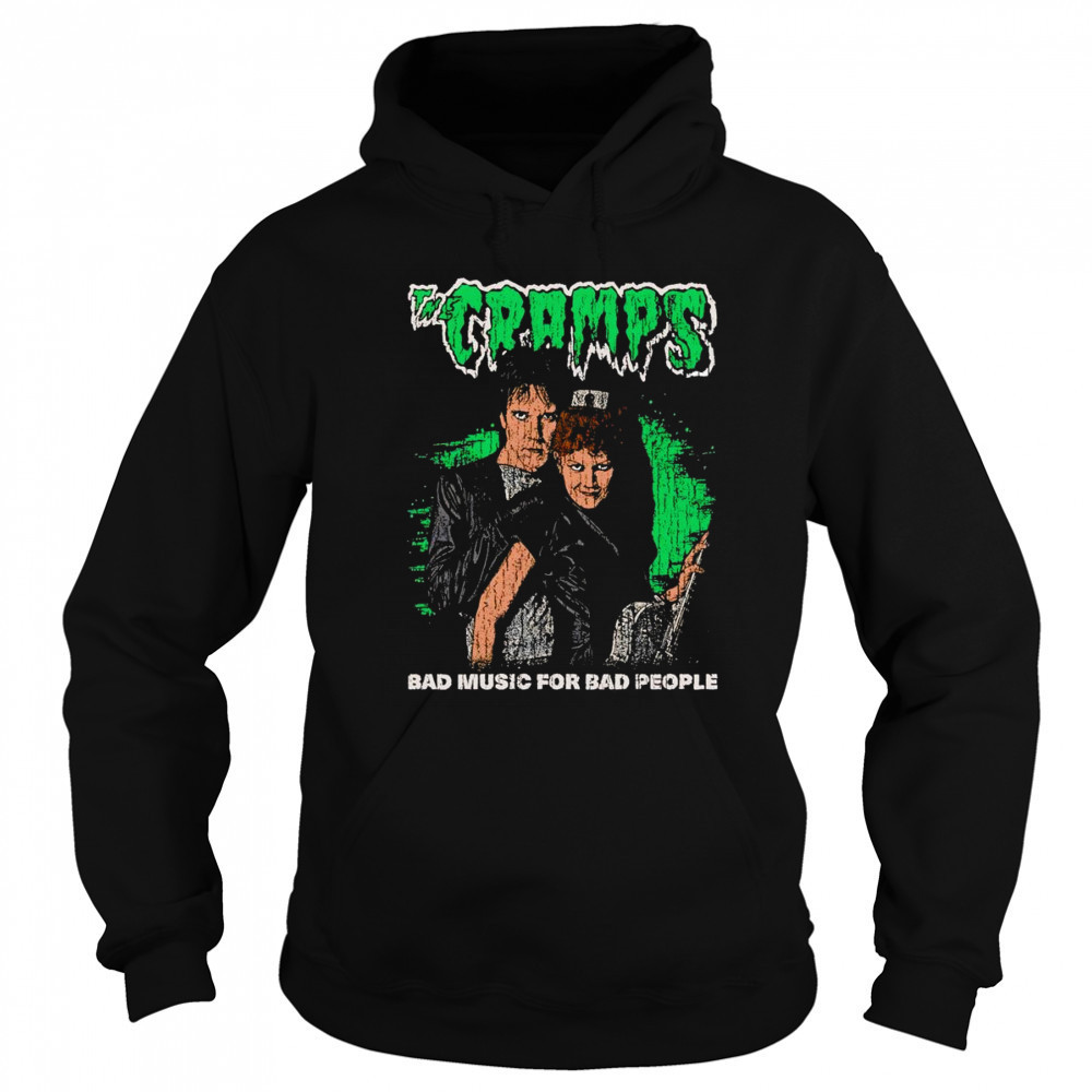 The Cramps bad music for bad people shirt Hoodie