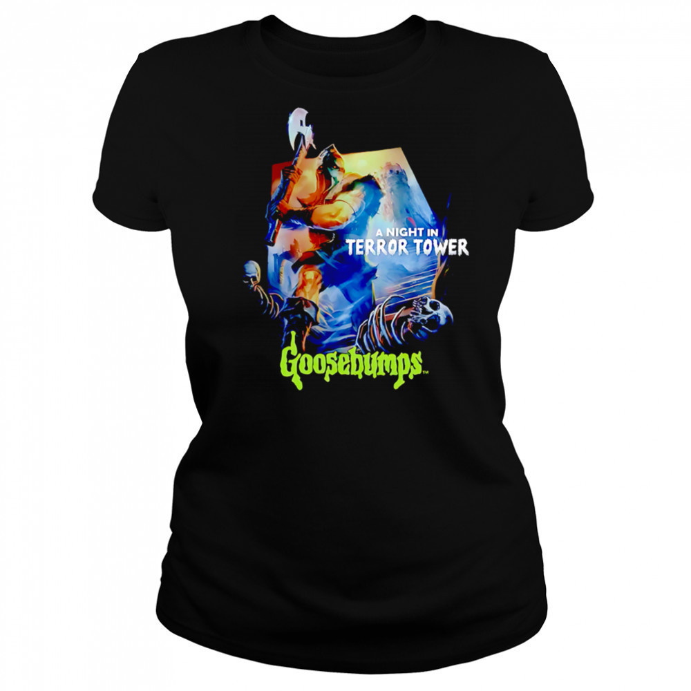 A Night In Terror Tower Goosebumps retro shirt Women's T-shirt