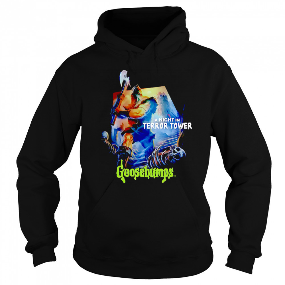 A Night In Terror Tower Goosebumps retro shirt Hoodie