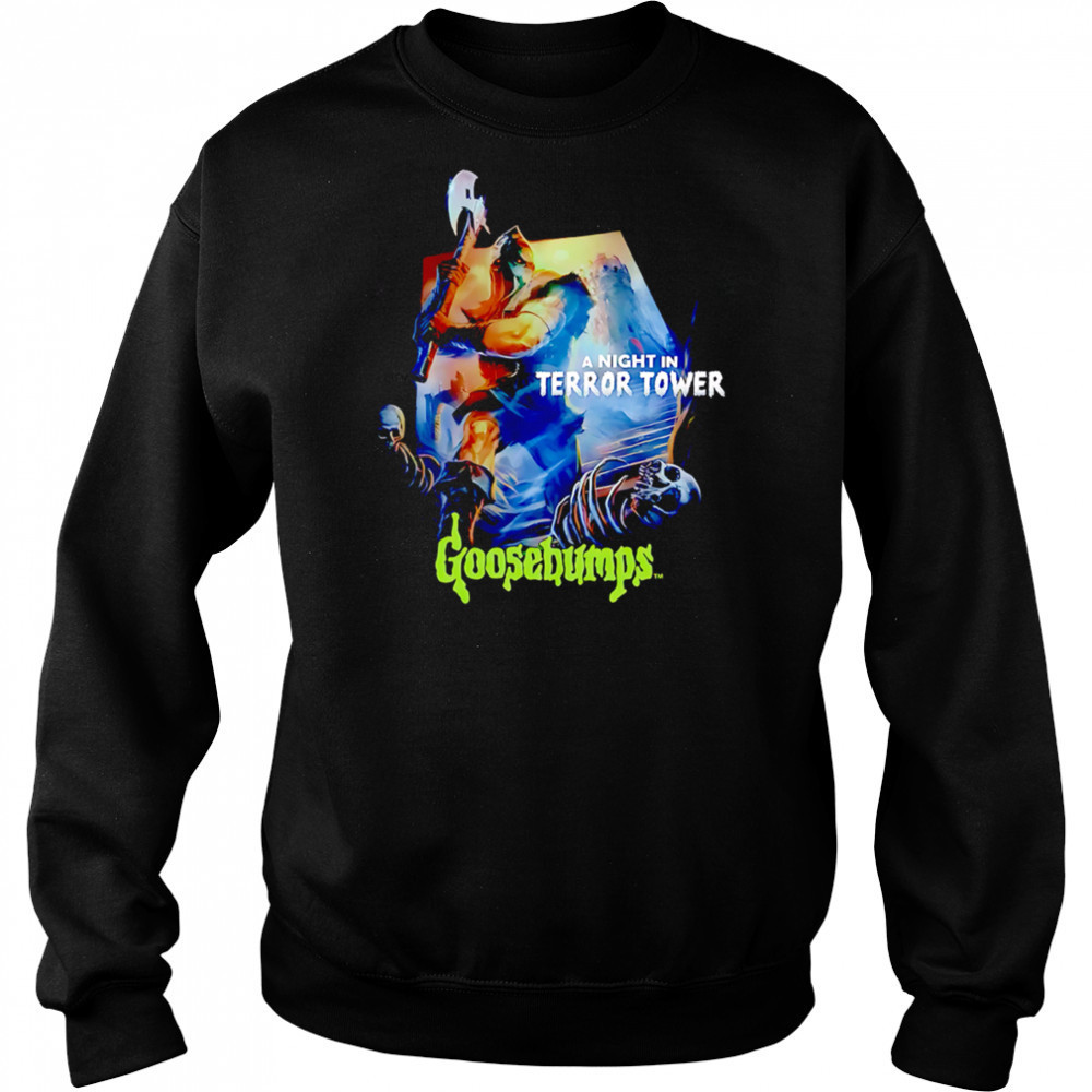 A Night In Terror Tower Goosebumps retro shirt Sweatshirt