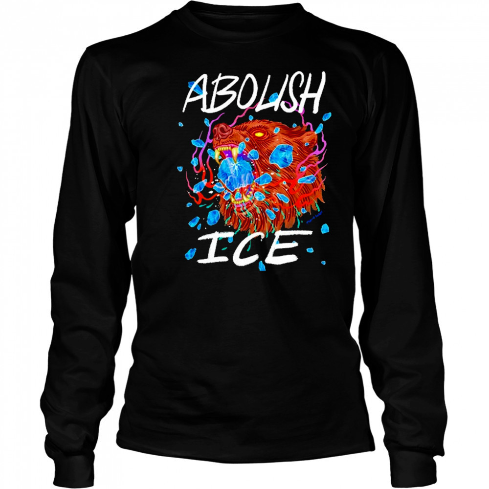 Abolish ICE Lauren YS Design T-Shirt Long Sleeved