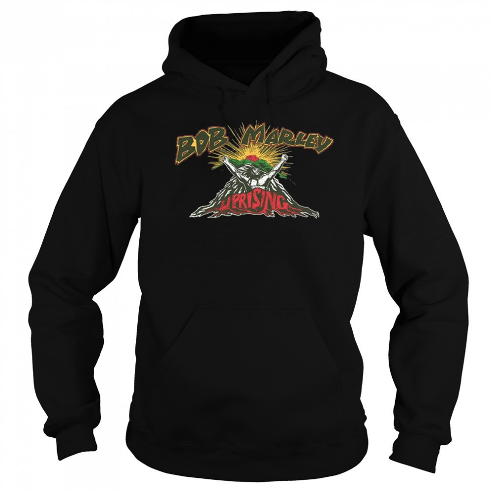 Bob Marley Uprising 50Th Shirt Hoodie