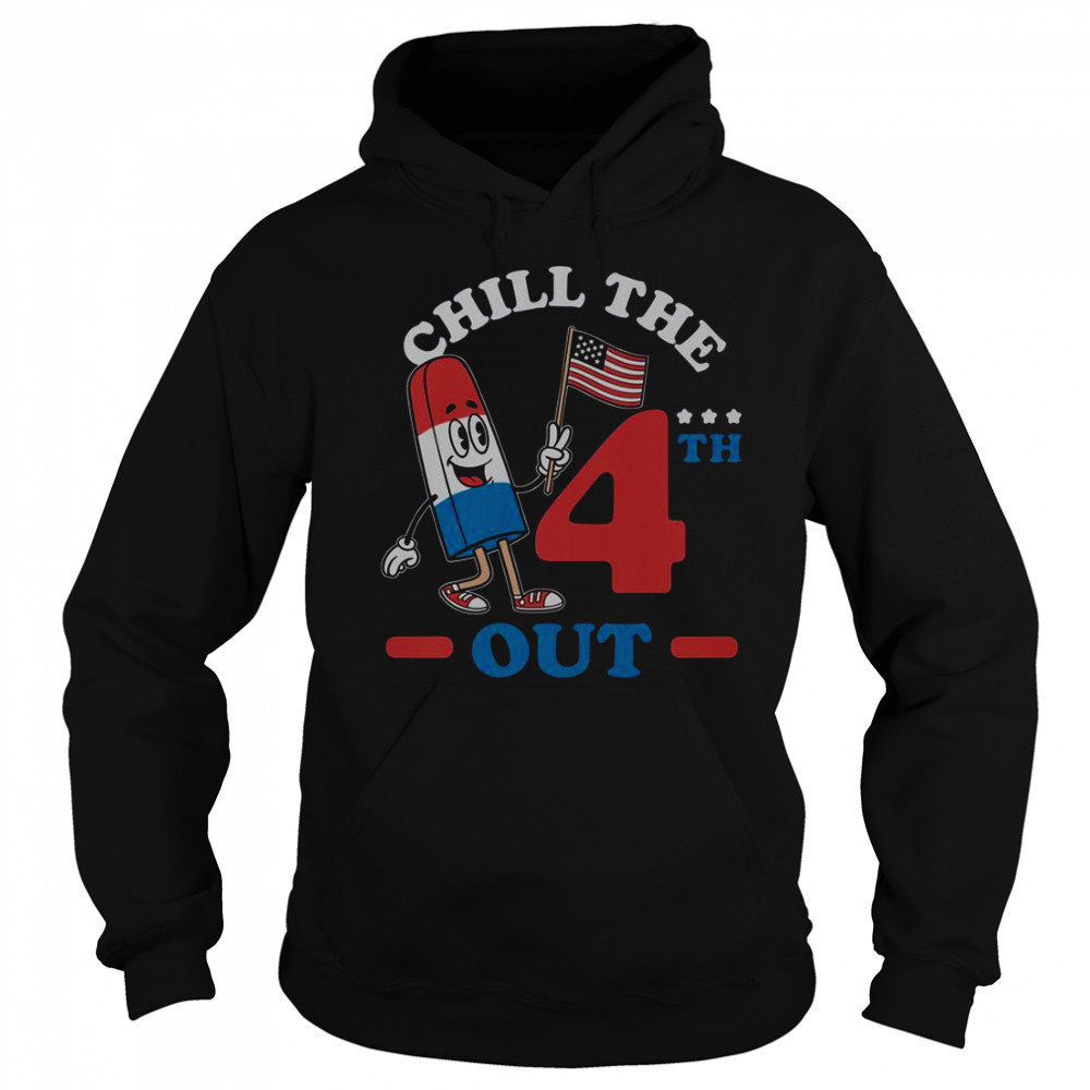 Chill The 4th Out America Ice Cream T-Shirt Hoodie