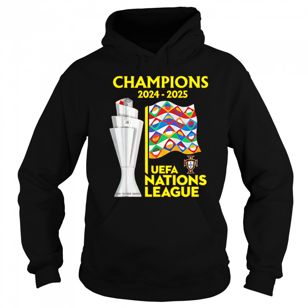 Cristiano Ronaldo Portugal UEFA Nations League Champions 2025 shirt Hoodie
