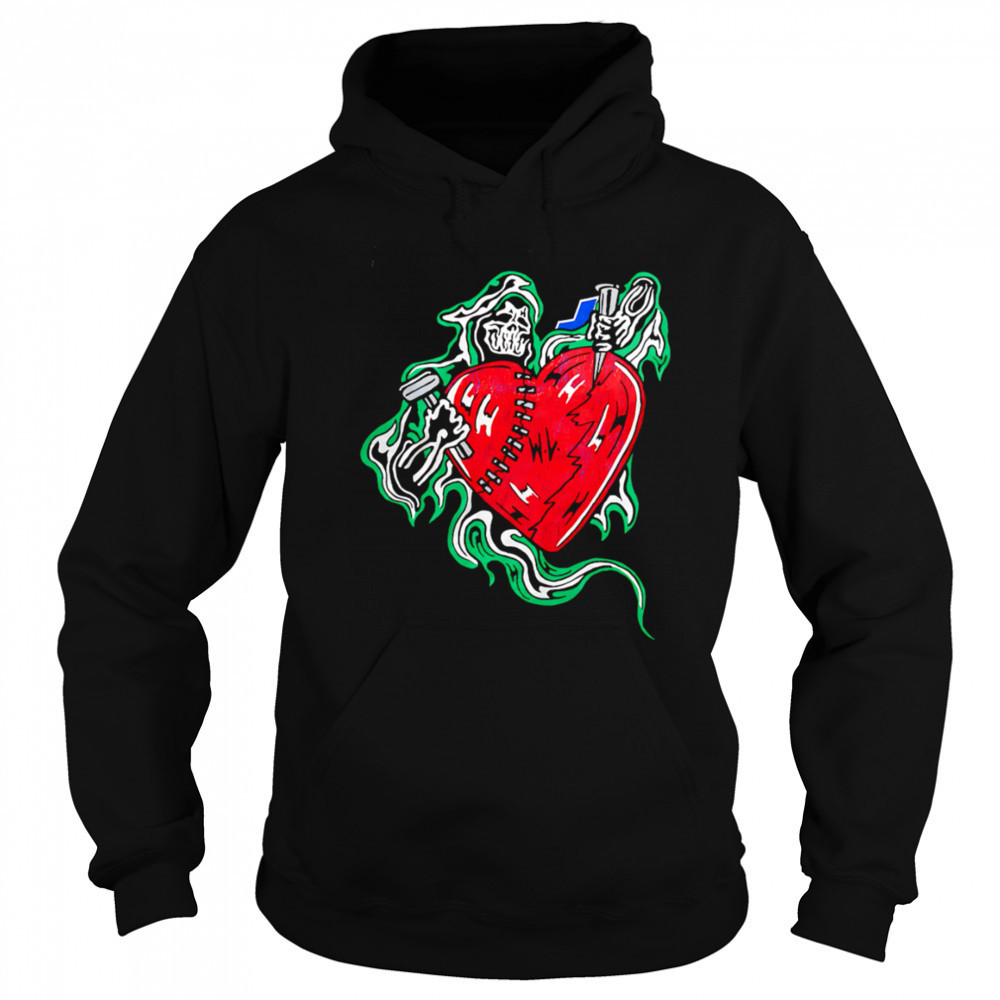 Crumbling Heart Artifact Death shirt Hoodie