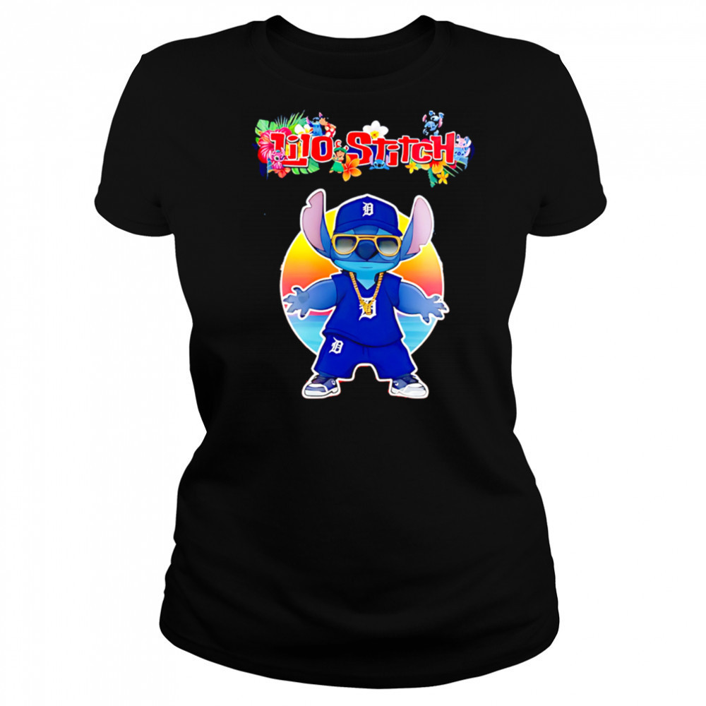 Detroit Tigers x Lilo and Stitch Baseball shirt Women's T-shirt