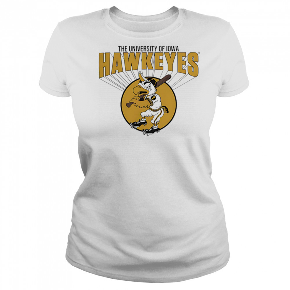 Rah-Rah Iowa Hawkeyes Herky Baseball 2025 shirt Women's T-shirt