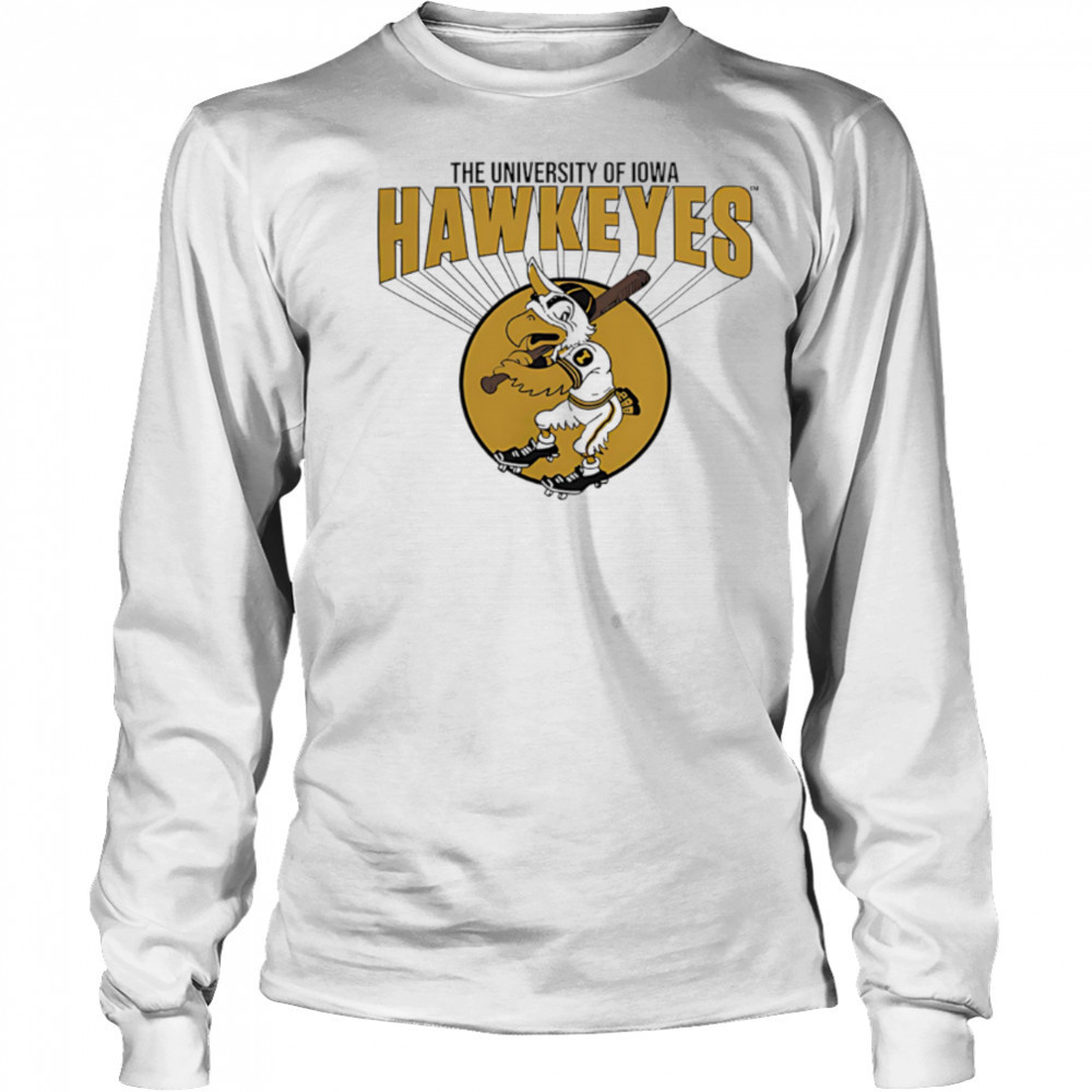 Rah-Rah Iowa Hawkeyes Herky Baseball 2025 shirt Long Sleeved