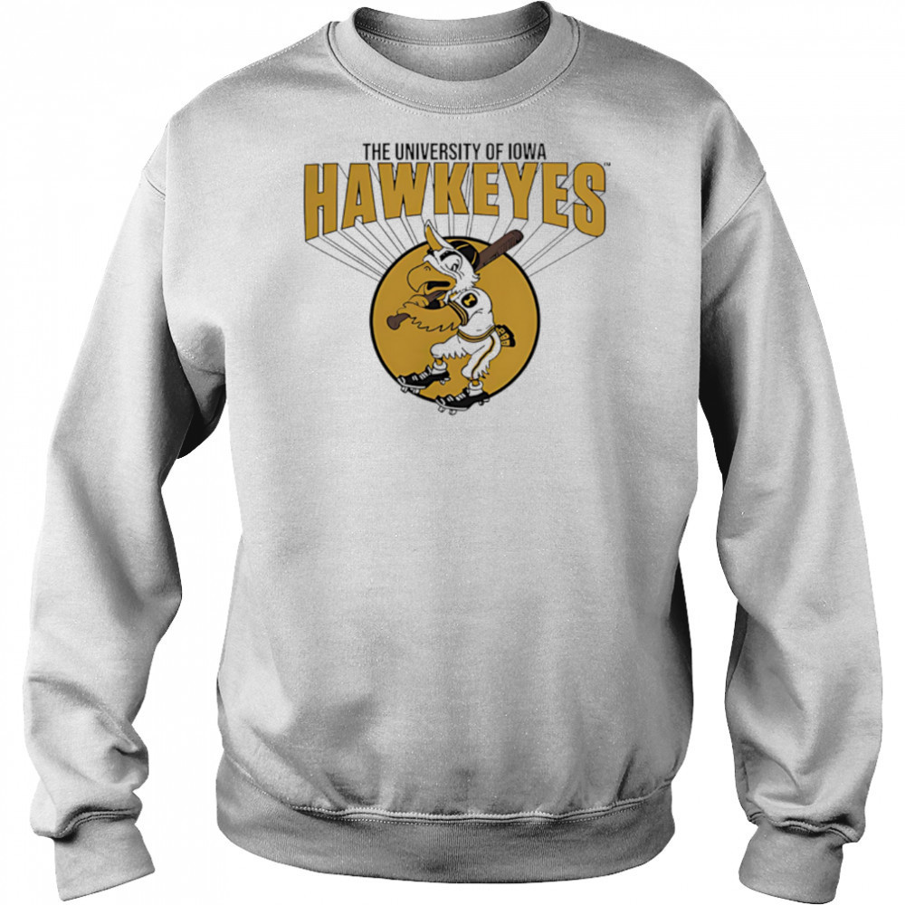 Rah-Rah Iowa Hawkeyes Herky Baseball 2025 shirt Sweatshirt