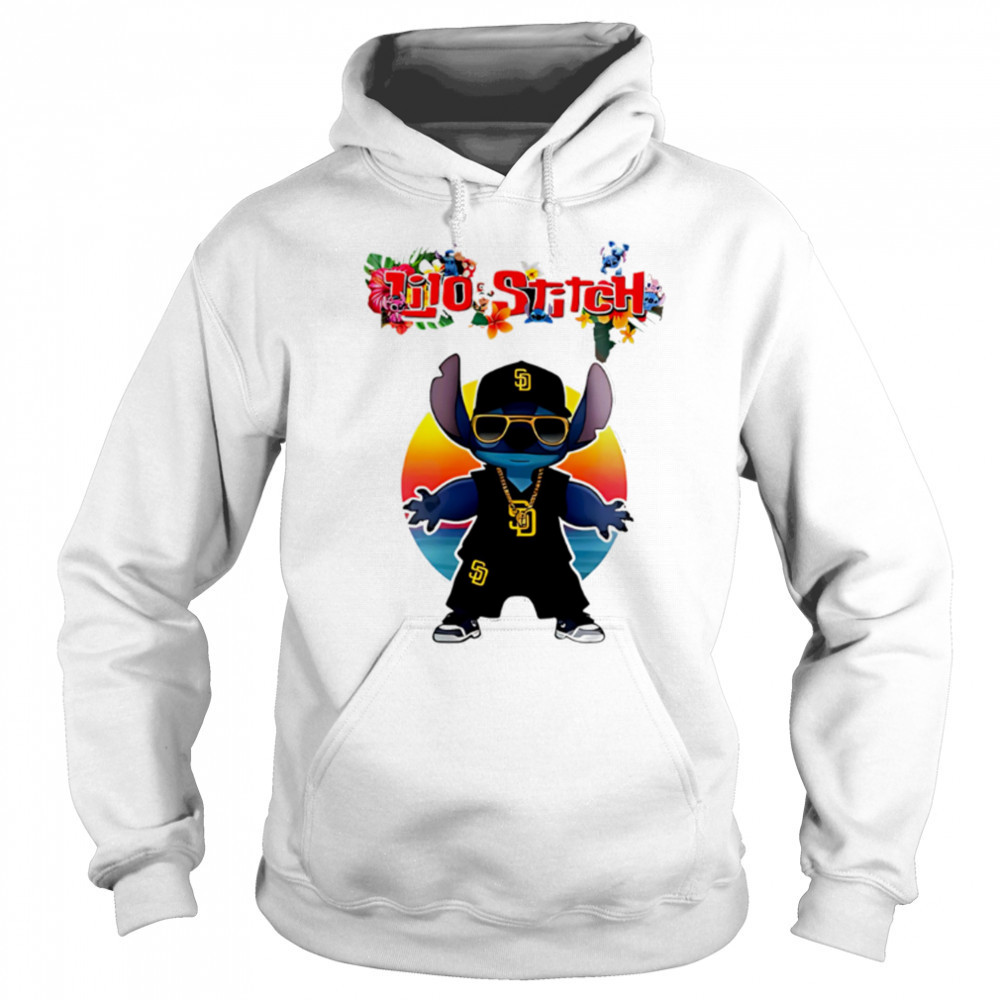 San Diego Padres x Lilo and Stitch Baseball shirt Hoodie