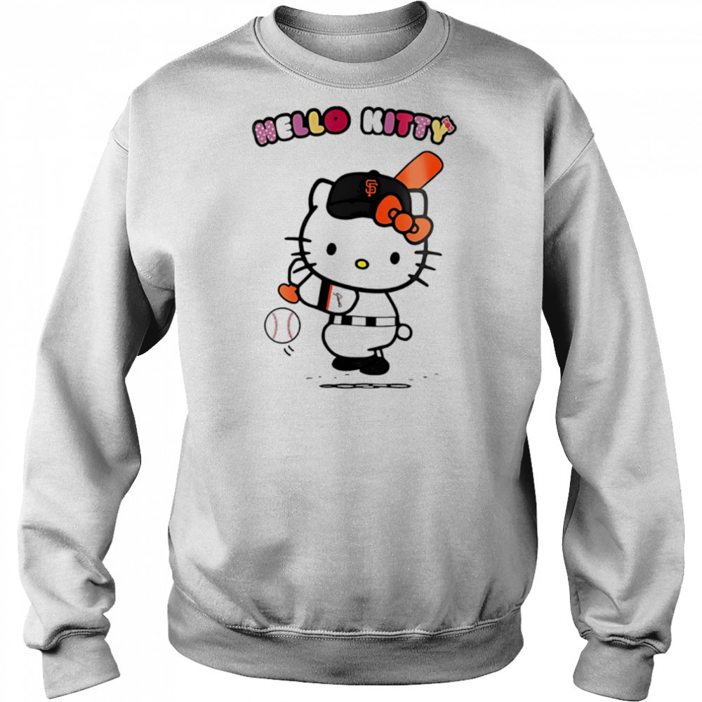 San Francisco Giants x Hello Kitty Limited Edition shirt Sweatshirt