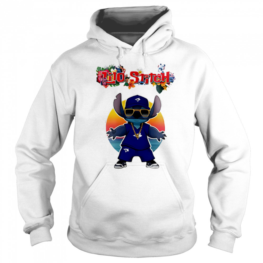 Toronto blue jays x lilo and stitch baseball shirt Hoodie