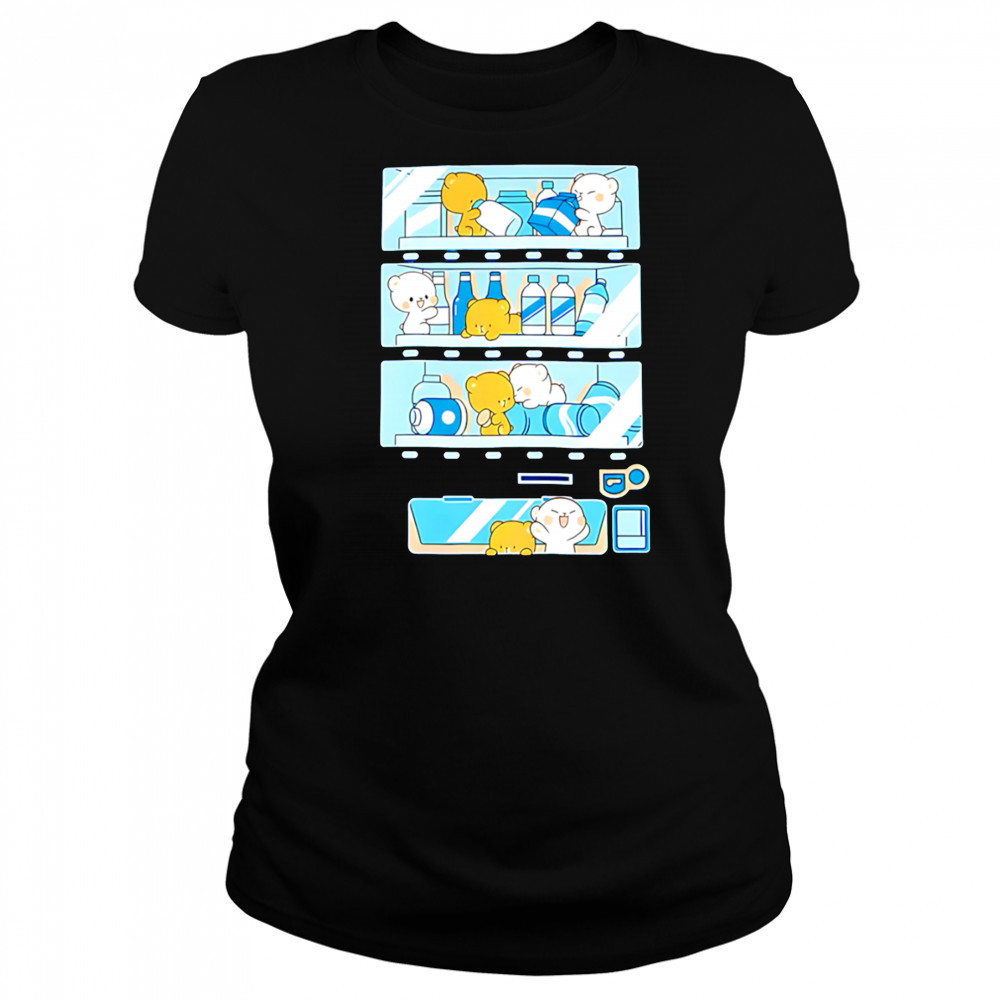Vending Machine cute pink bears shirt Women's T-shirt