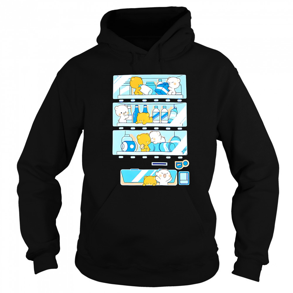 Vending Machine cute pink bears shirt Hoodie