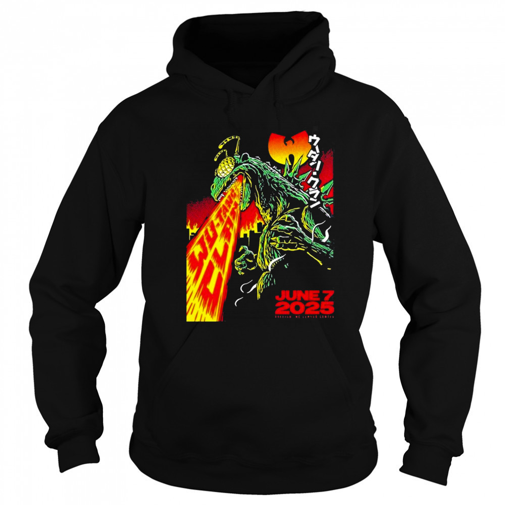 Wu Tang Clan Raleigh NC Music Poster At Lenovo Center On June 7 The Final Chamber Tour 2025 shirt Hoodie