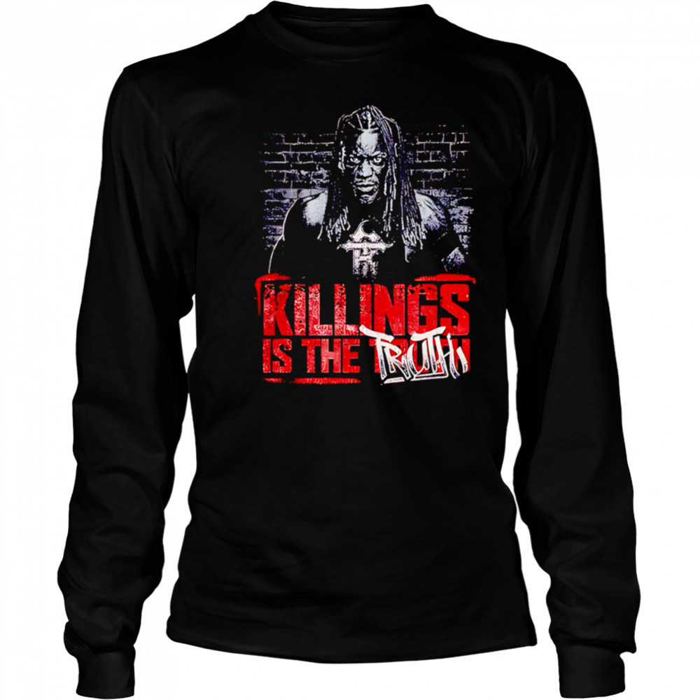 Ron Killings We Want Truth 2025 Limited Edition shirt Long Sleeved