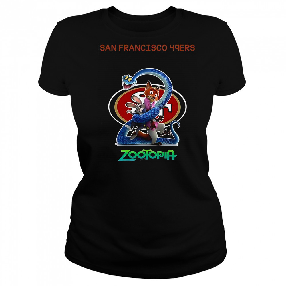 San Francisco 49ers Zootopia 2 T-Shirt Women's T-shirt