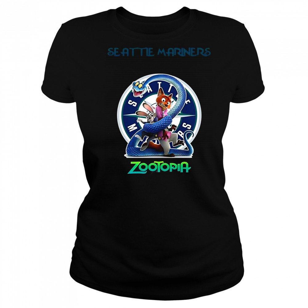 Seattle Mariners Zootopia 2 T-Shirt Women's T-shirt