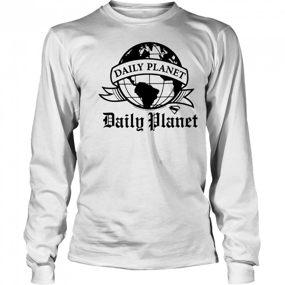 Superman 2025 Daily Planet T-Shirt Long Sleeved