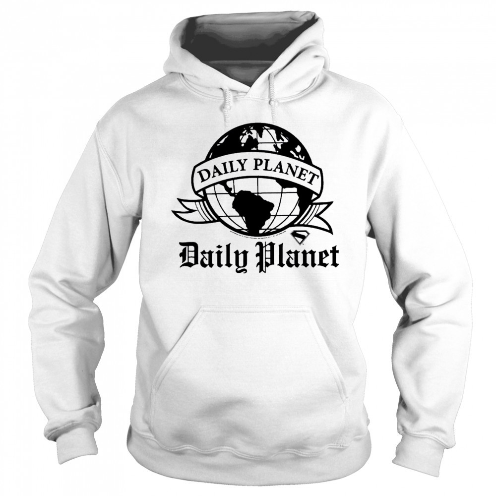 Superman 2025 Daily Planet T-Shirt Hoodie