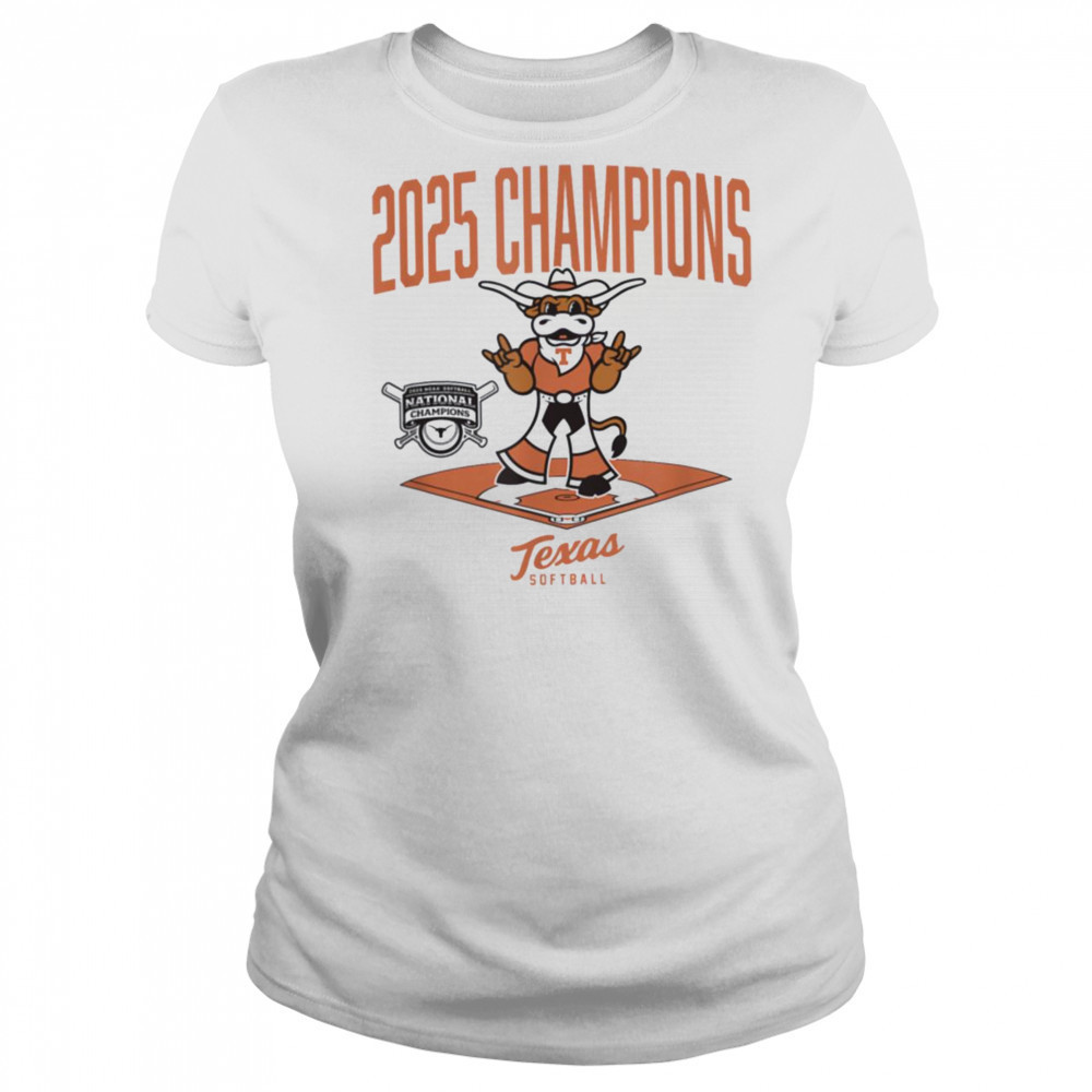 Texas Longhorns 2025 Champs Diamond NCAA Softball T Shirt Women's T-shirt