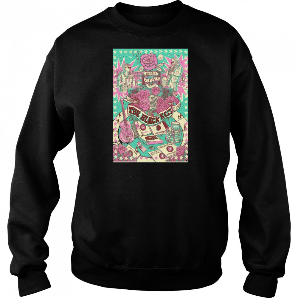 The Black Keys June 11 2025 Wilmington NC Poster T-Shirt Sweatshirt