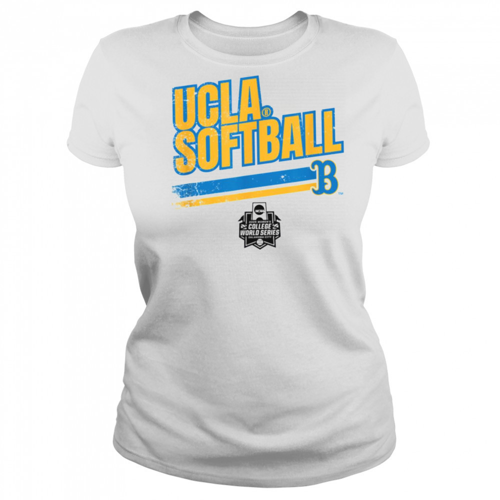 UCLA Softball_ Women’s College World Series Stripe T Shirt Women's T-shirt