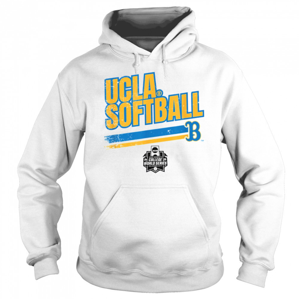 UCLA Softball_ Women’s College World Series Stripe T Shirt Hoodie