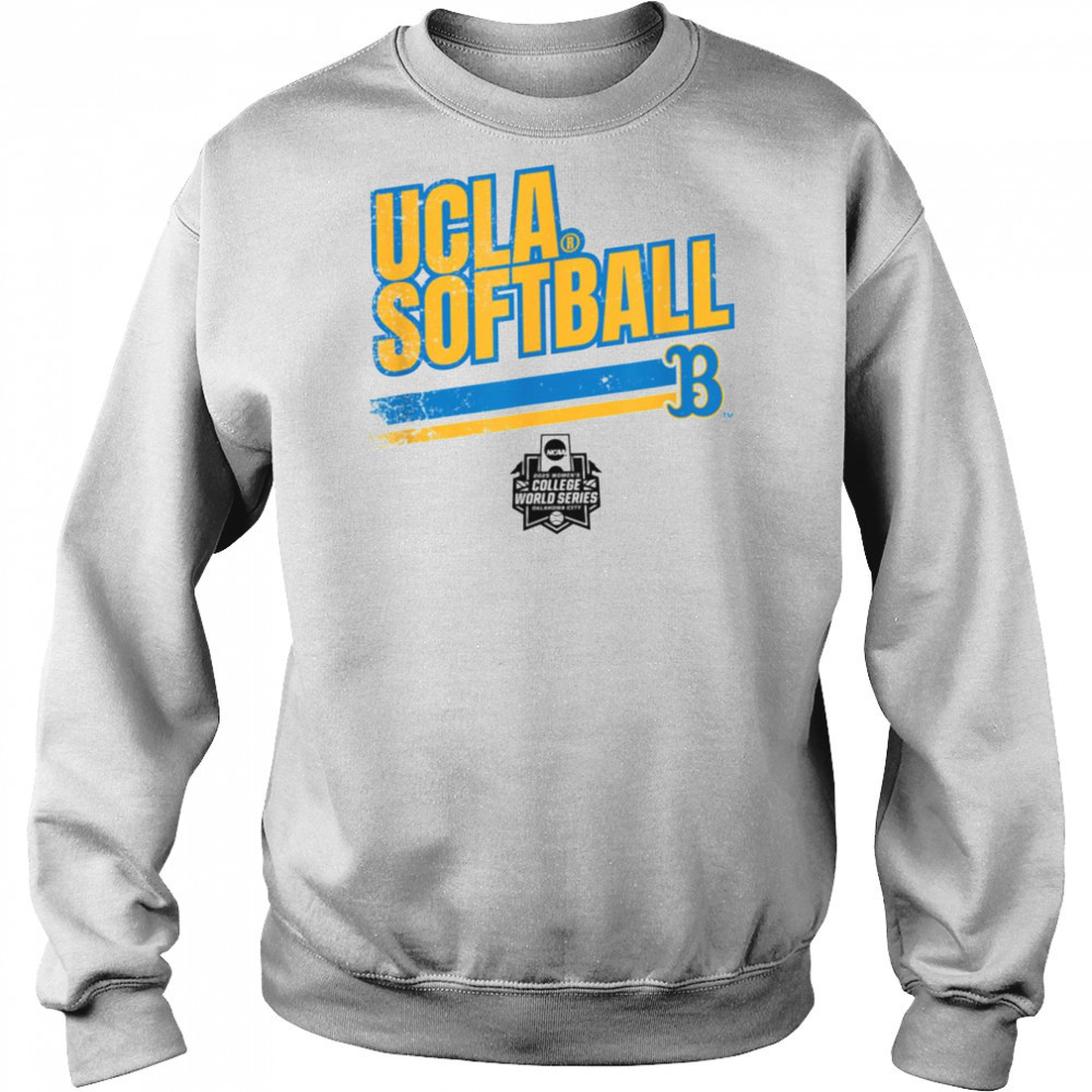 UCLA Softball_ Women’s College World Series Stripe T Shirt Sweatshirt