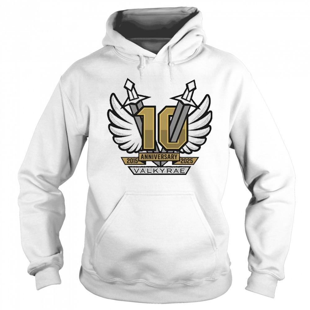 Valkyrae 10 Year Anniversary T-Shirt Hoodie
