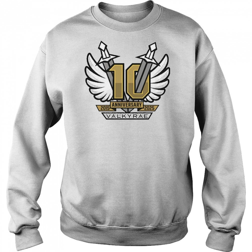 Valkyrae 10 Year Anniversary T-Shirt Sweatshirt