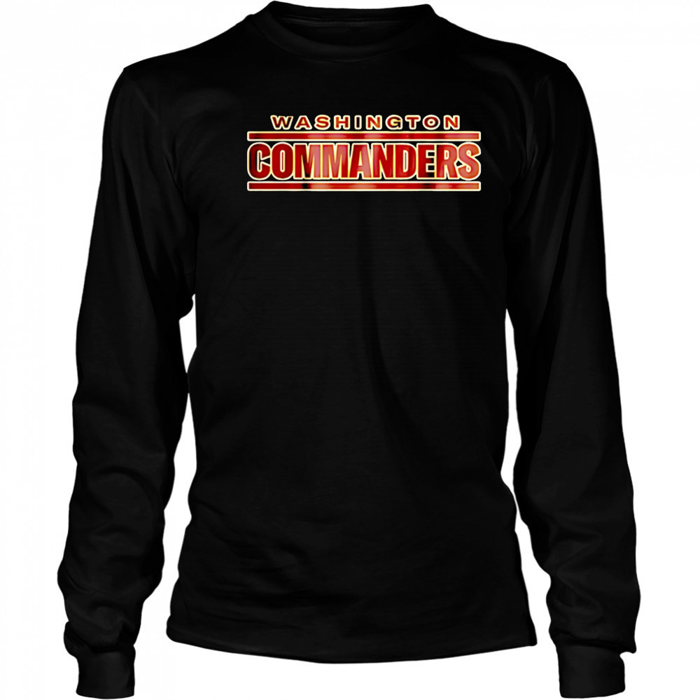 Washington Football Team Fish Ocean Pattern shirt Long Sleeved