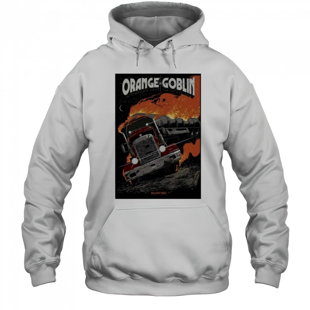 Poster Orange Goblin Hellfest June 2025 shirt Sweatshirt