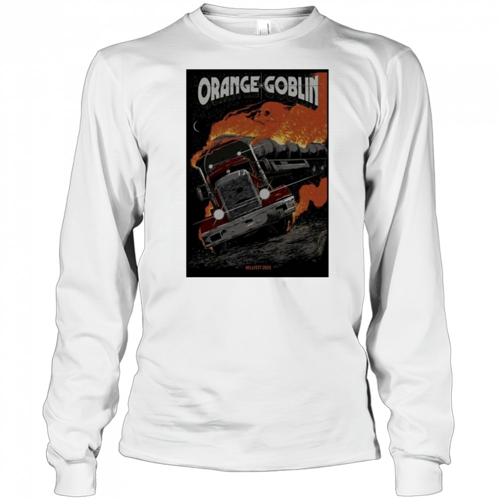 Poster Orange Goblin Hellfest June 2025 shirt Long Sleeved
