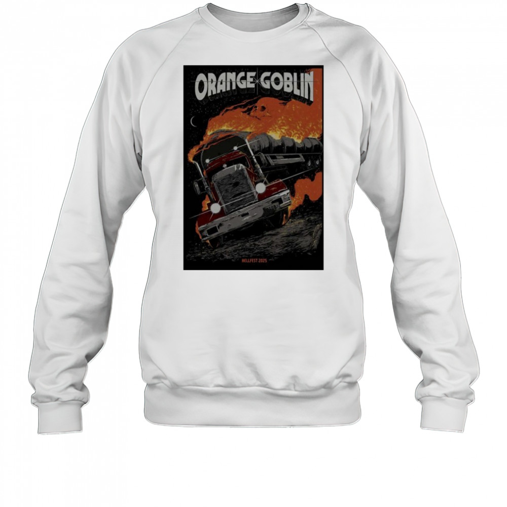 Poster Orange Goblin Hellfest June 2025 shirt Hoodie