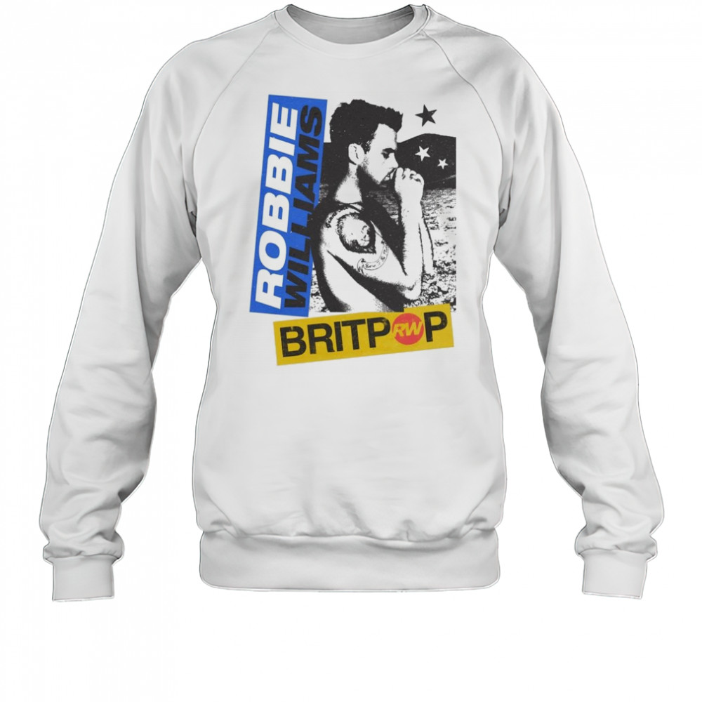 Robbie Williams Britpop Tour 2025 Shirt Hoodie