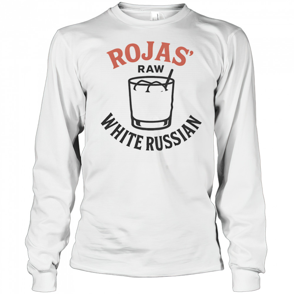 Rojas Raw White Russians shirt Long Sleeved