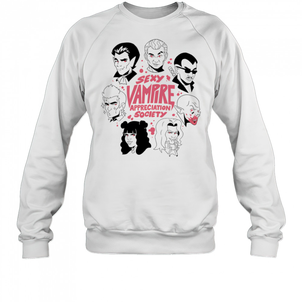 Sexy vampire appreciation society shirt Hoodie